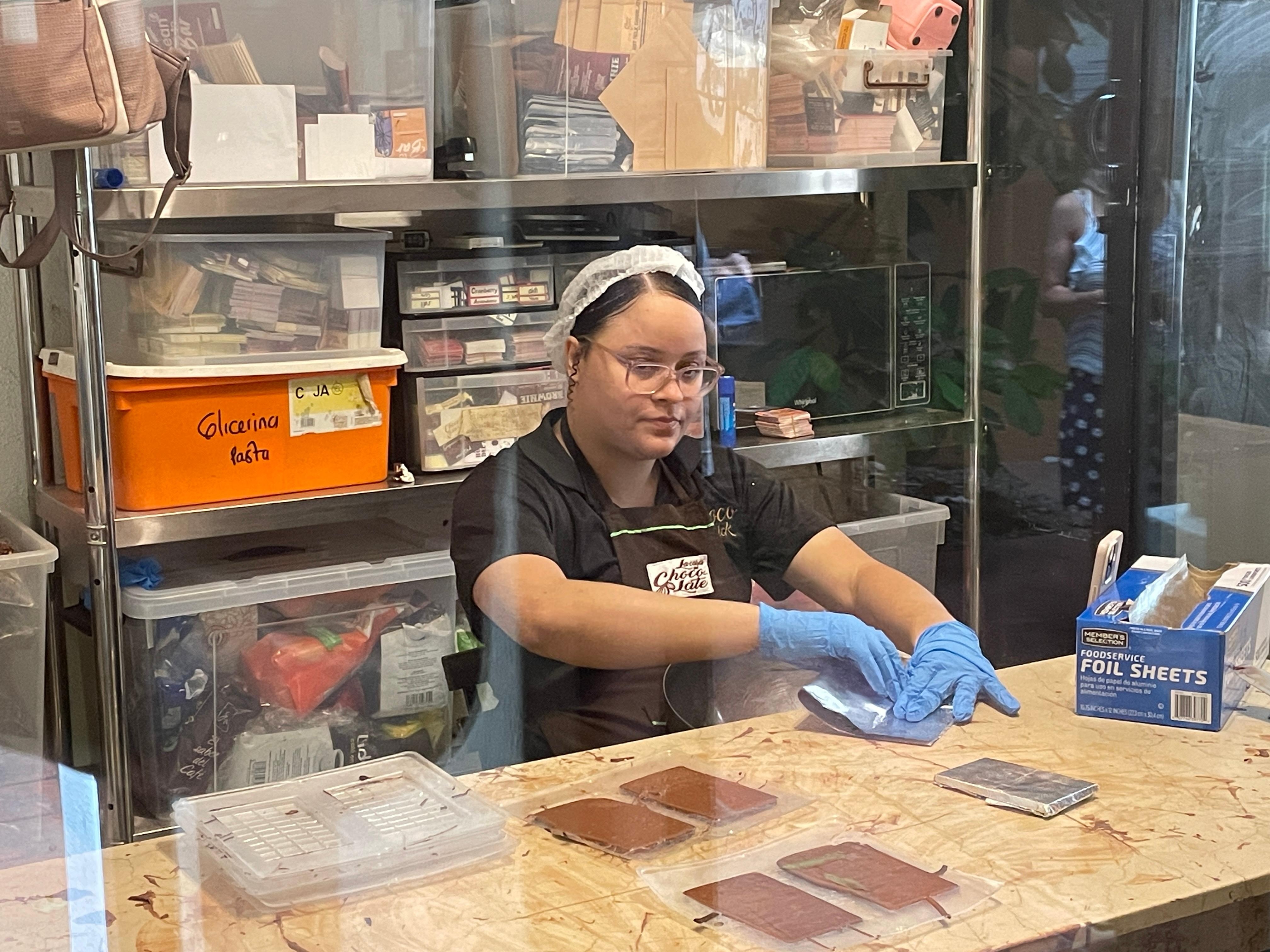 Fabrique de chocolat 