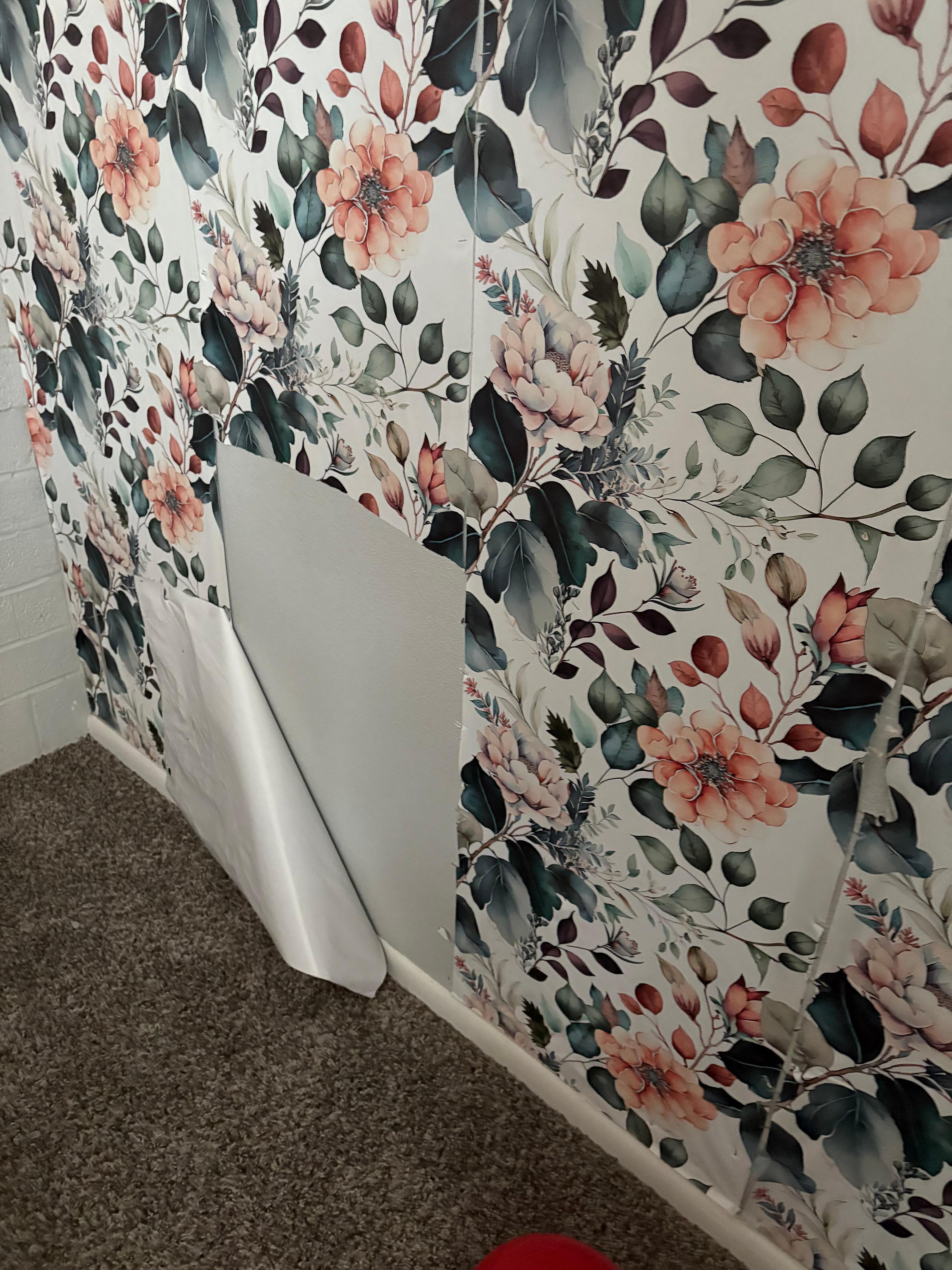 Wall was falling off 