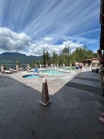Hot spring pools