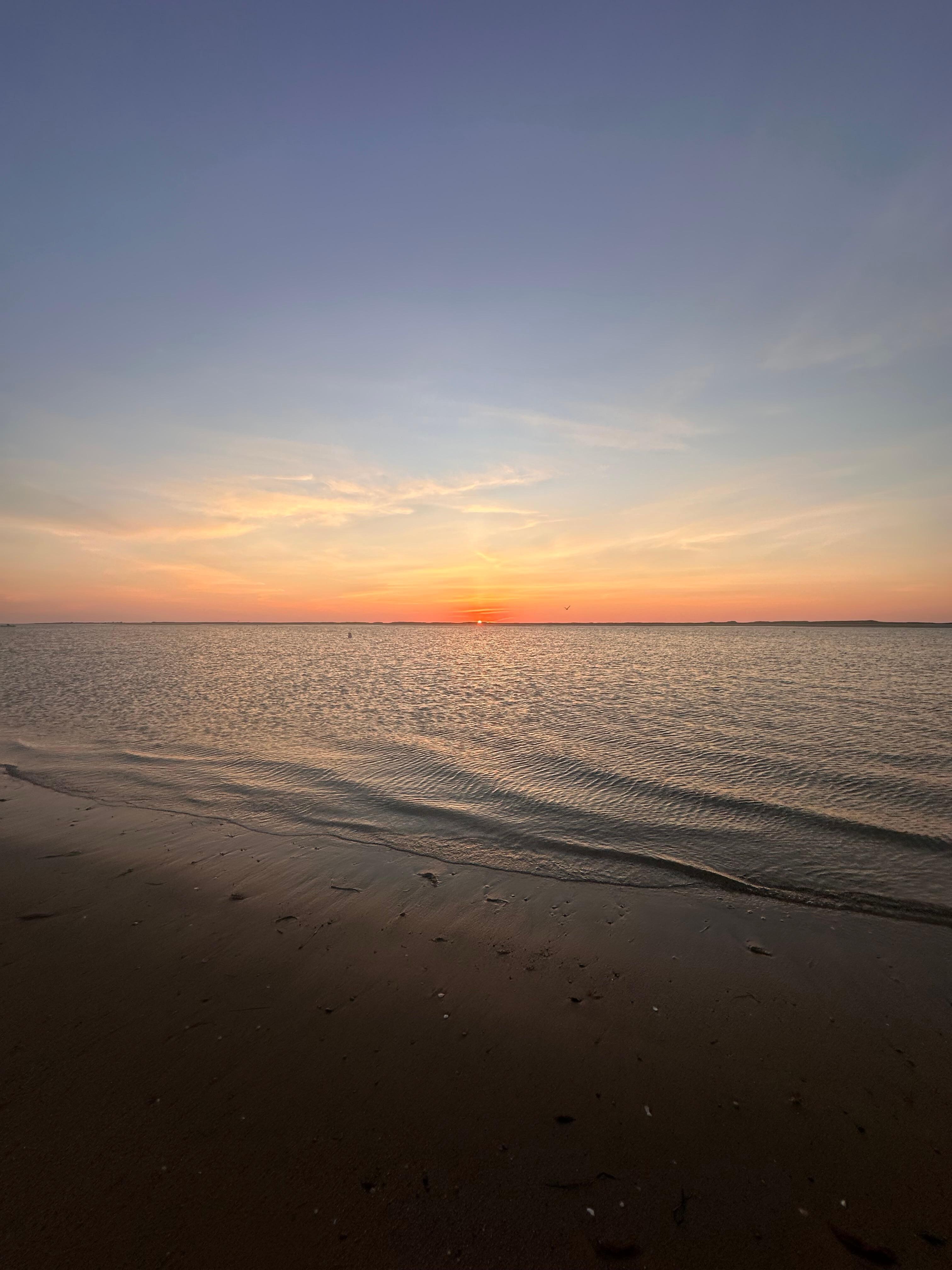 The sunrise in Chatham 