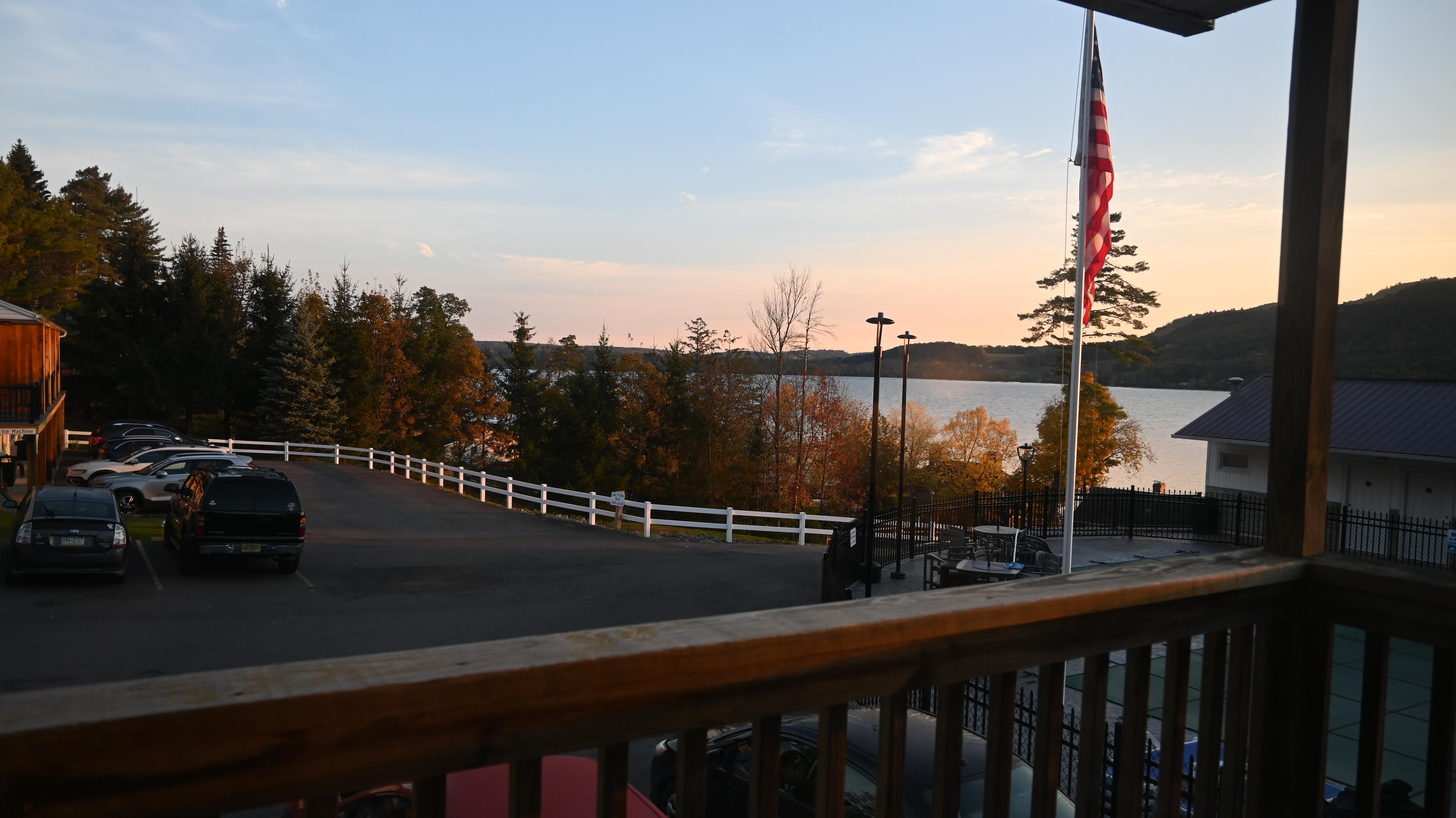 View from balcony/room