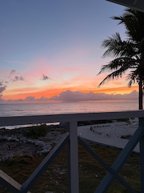 Sunrise at the house