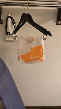 Looks like a used laundry bag