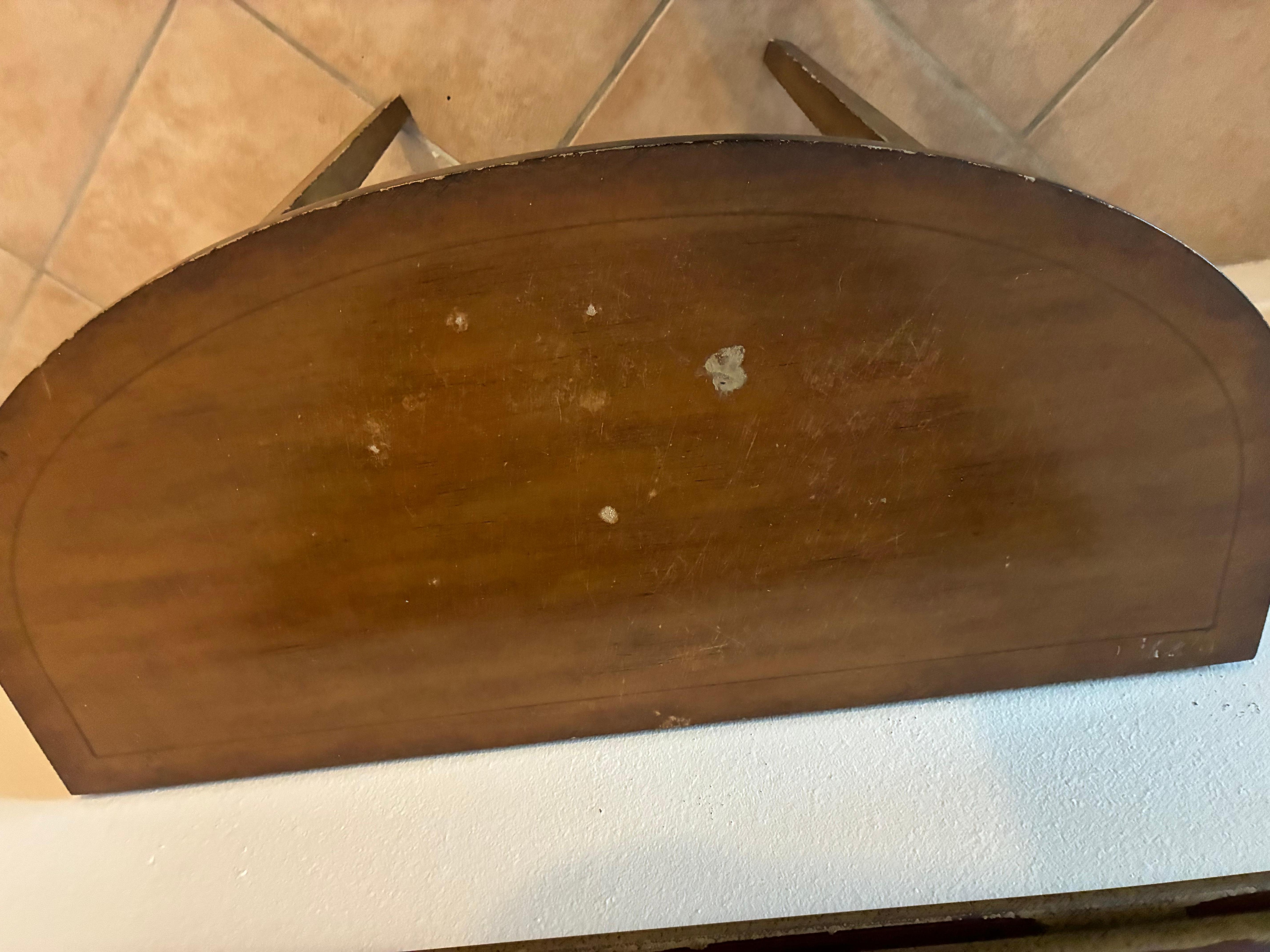 Old, shabby, thrift-store style furniture 