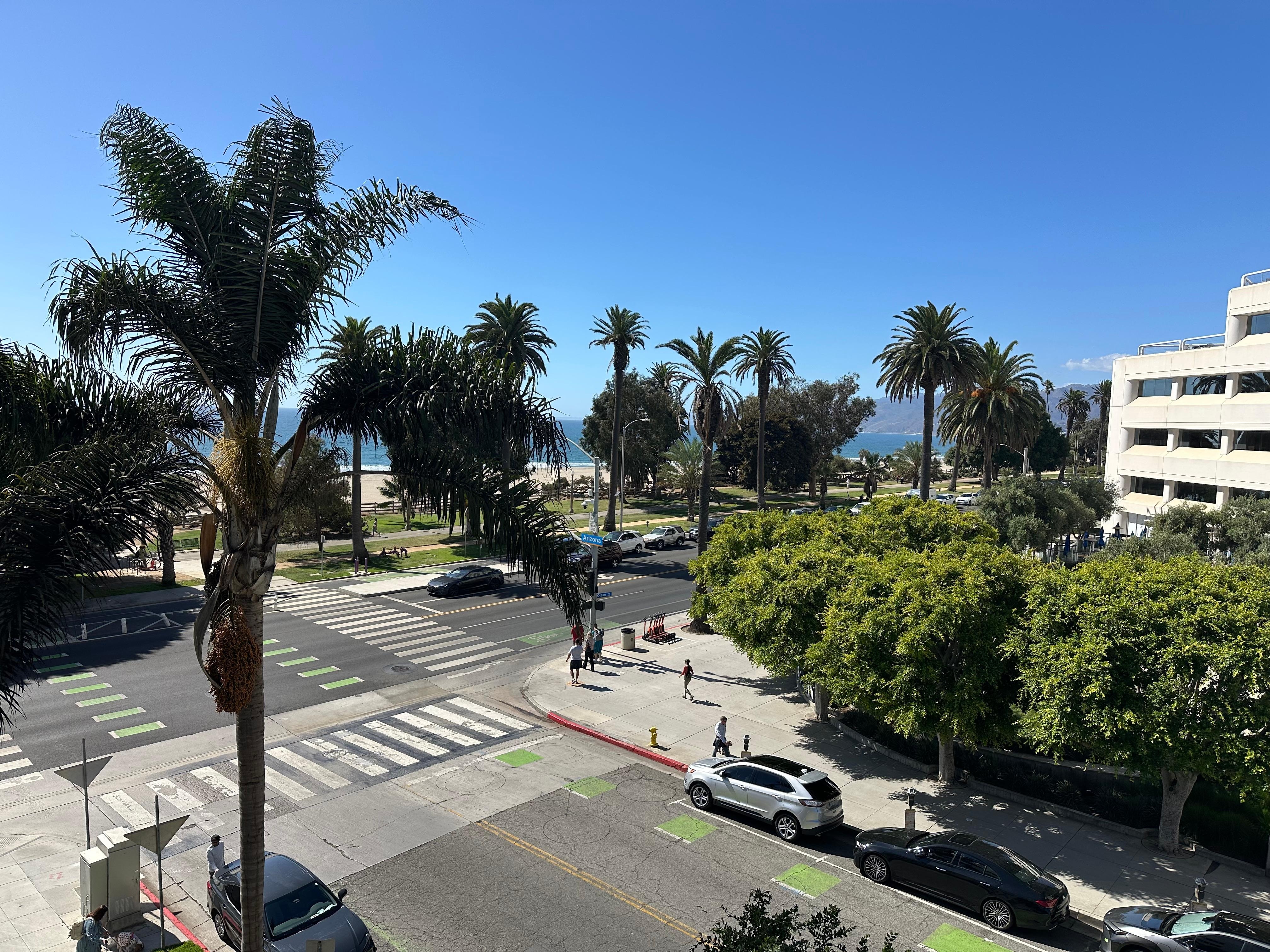 From the 4th floor room