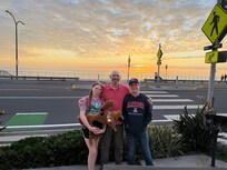Front patio of condo unit A!