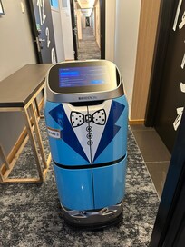 Hari the robot waiter