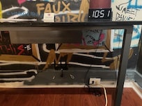 Random cords coming from the wall to nowhere