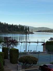 View from deck