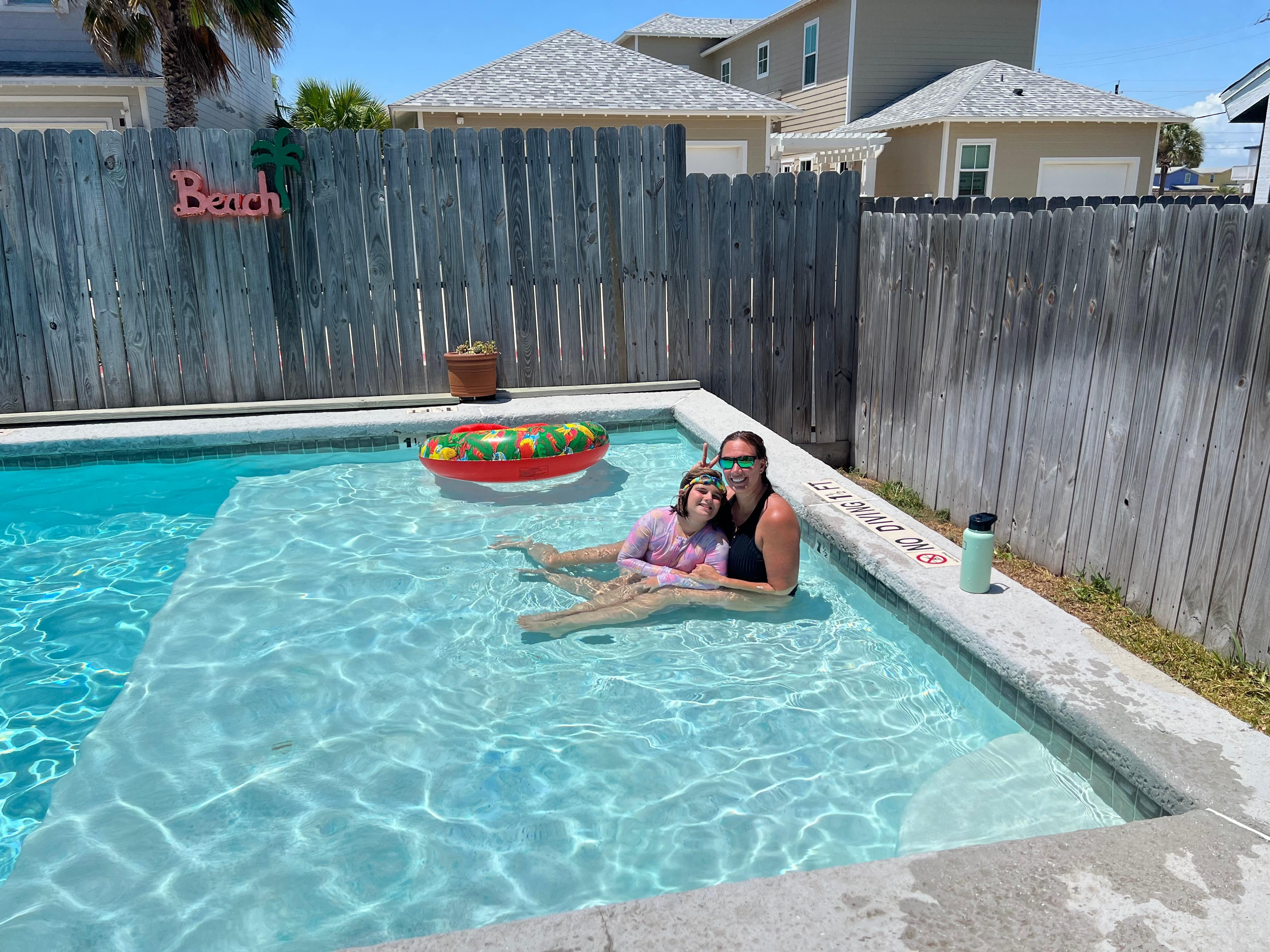 A very nice sunning platform 