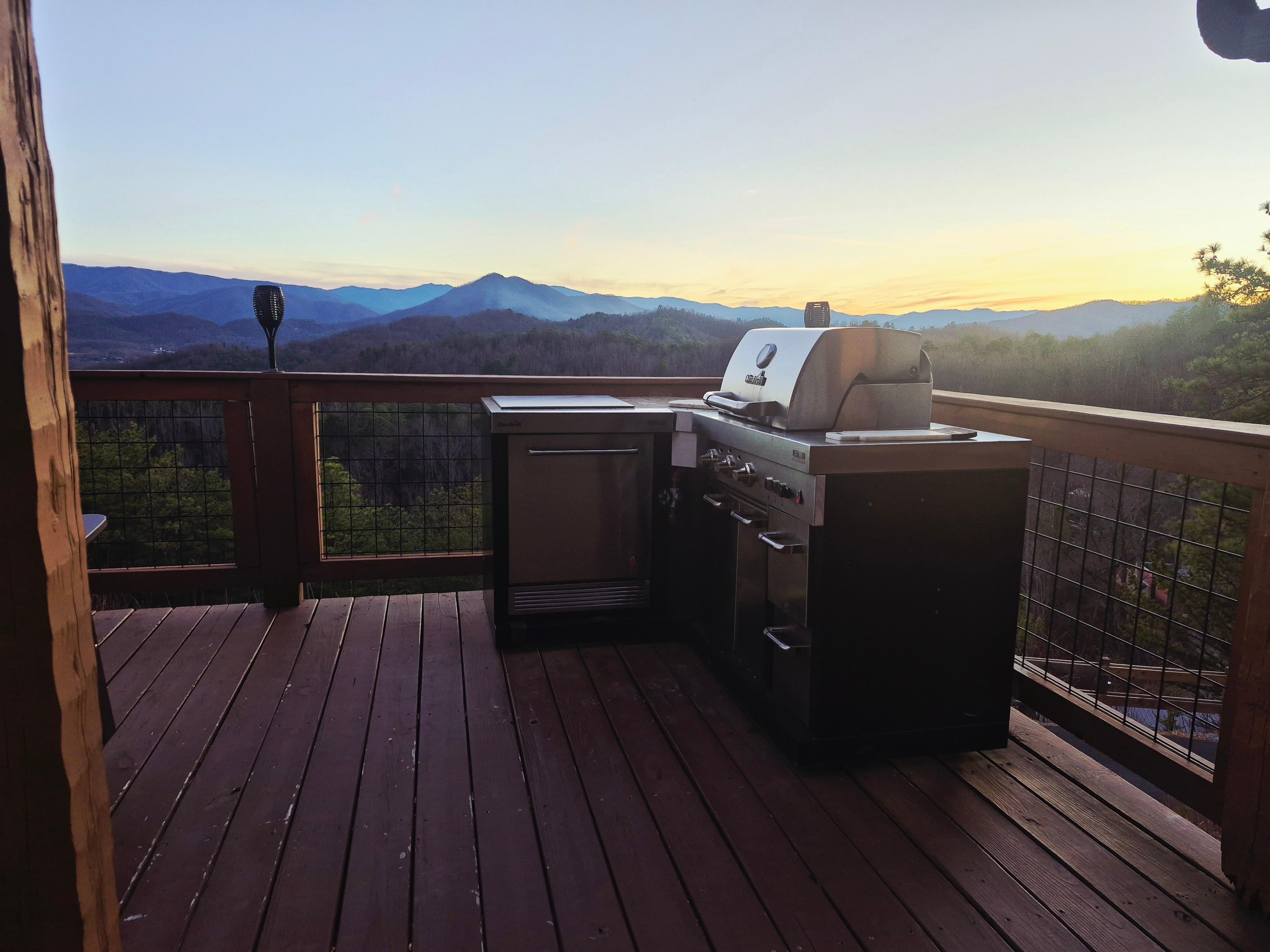 View from the front deck