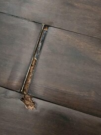 Damaged and unmaintained floors snagged our socks.