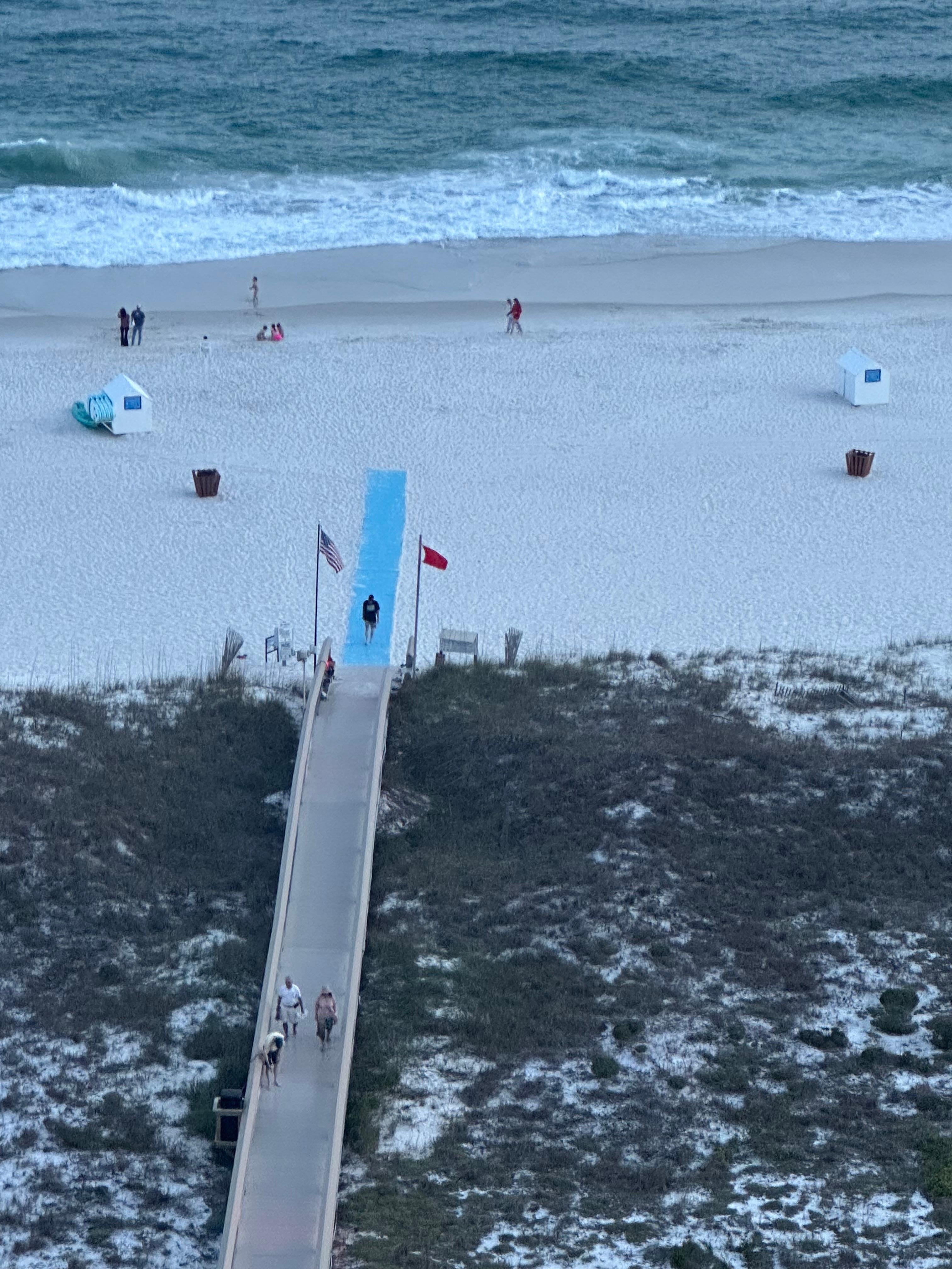 Read on balcony every day. Just listened to the ocean.