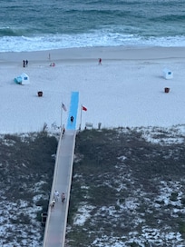 Read on balcony every day. Just listened to the ocean.