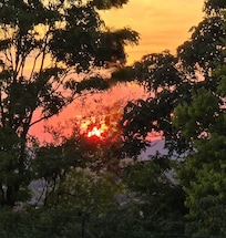 Beautiful sunset. The picture doesn't do it justice, though.