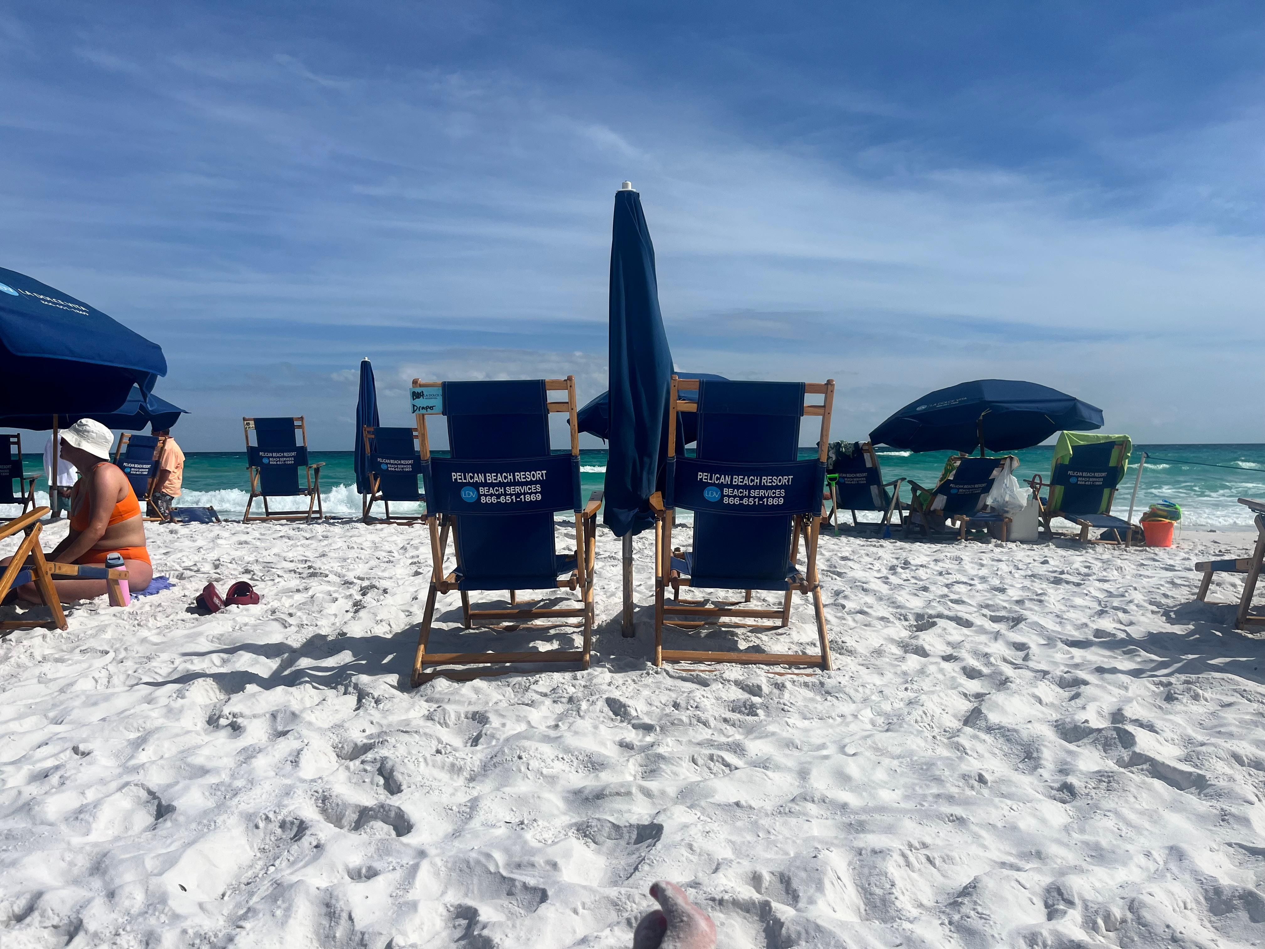 Definitely recommend chair rentals