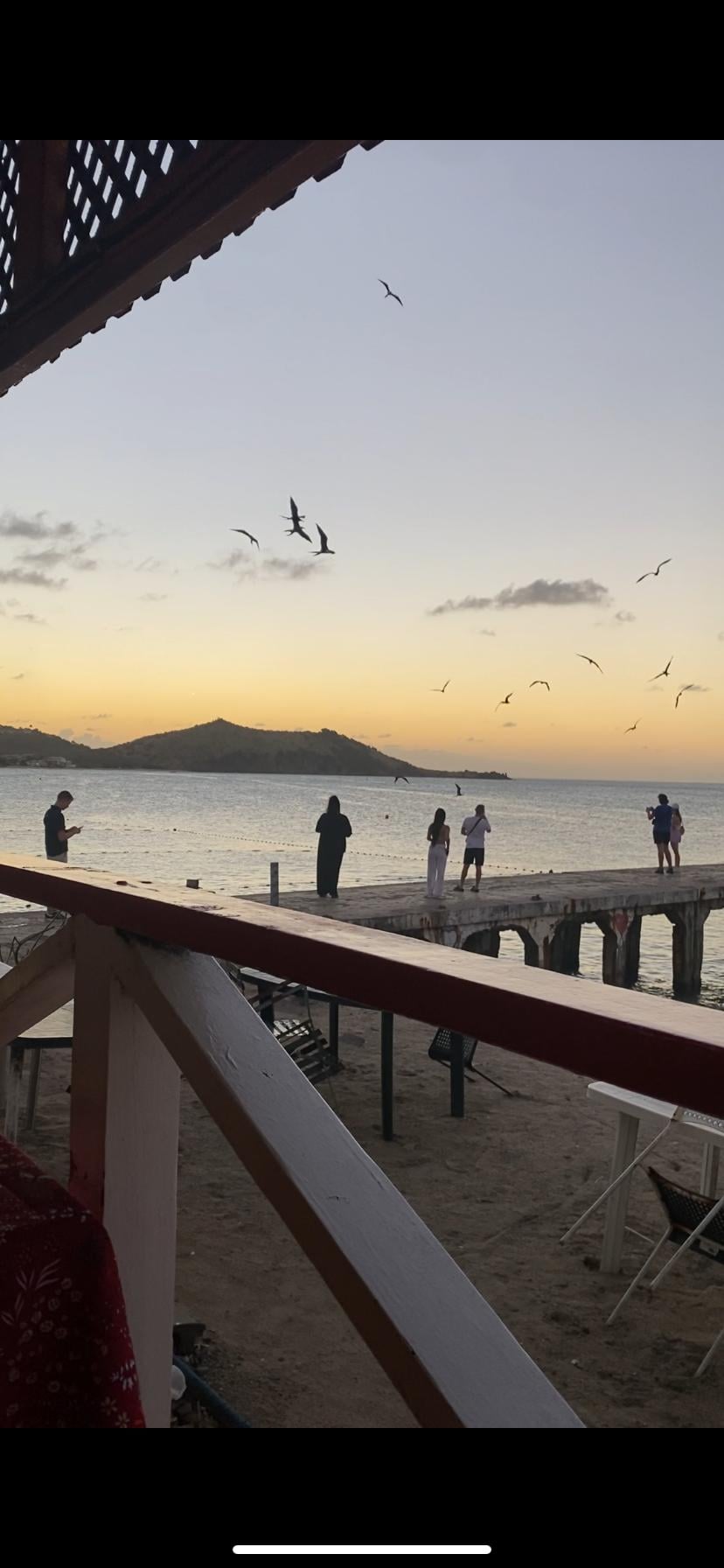 Lolos restaurant, 5 min walk away