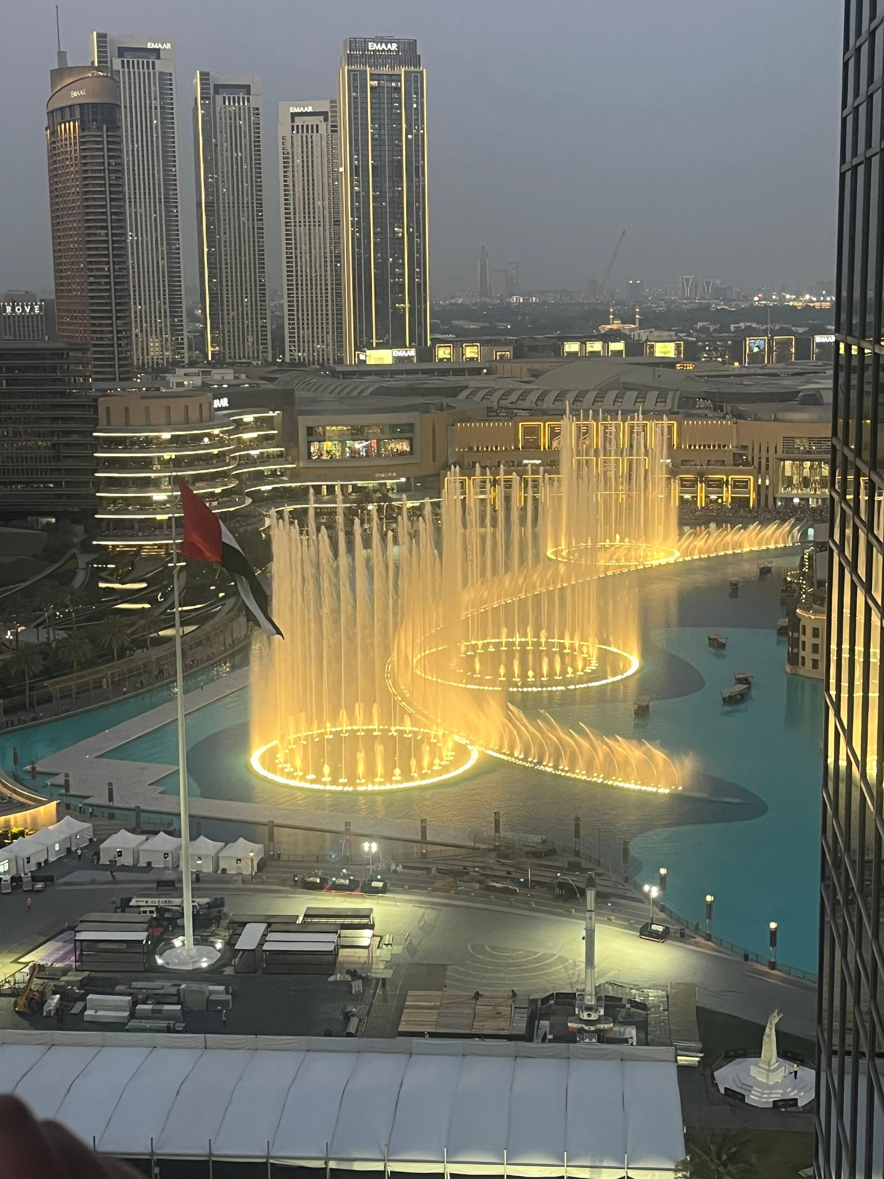 View from 23rd floor balcony 