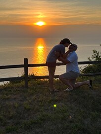 Sunset engagement