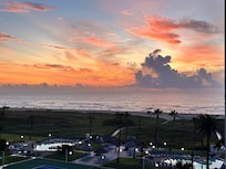 Sunrise from the balcony