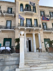Hotel entrance
