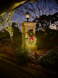 Beautiful holiday decorations for the Christmas season