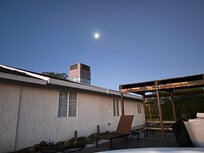 Full moon early morning