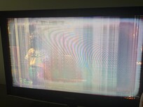 Broken tv