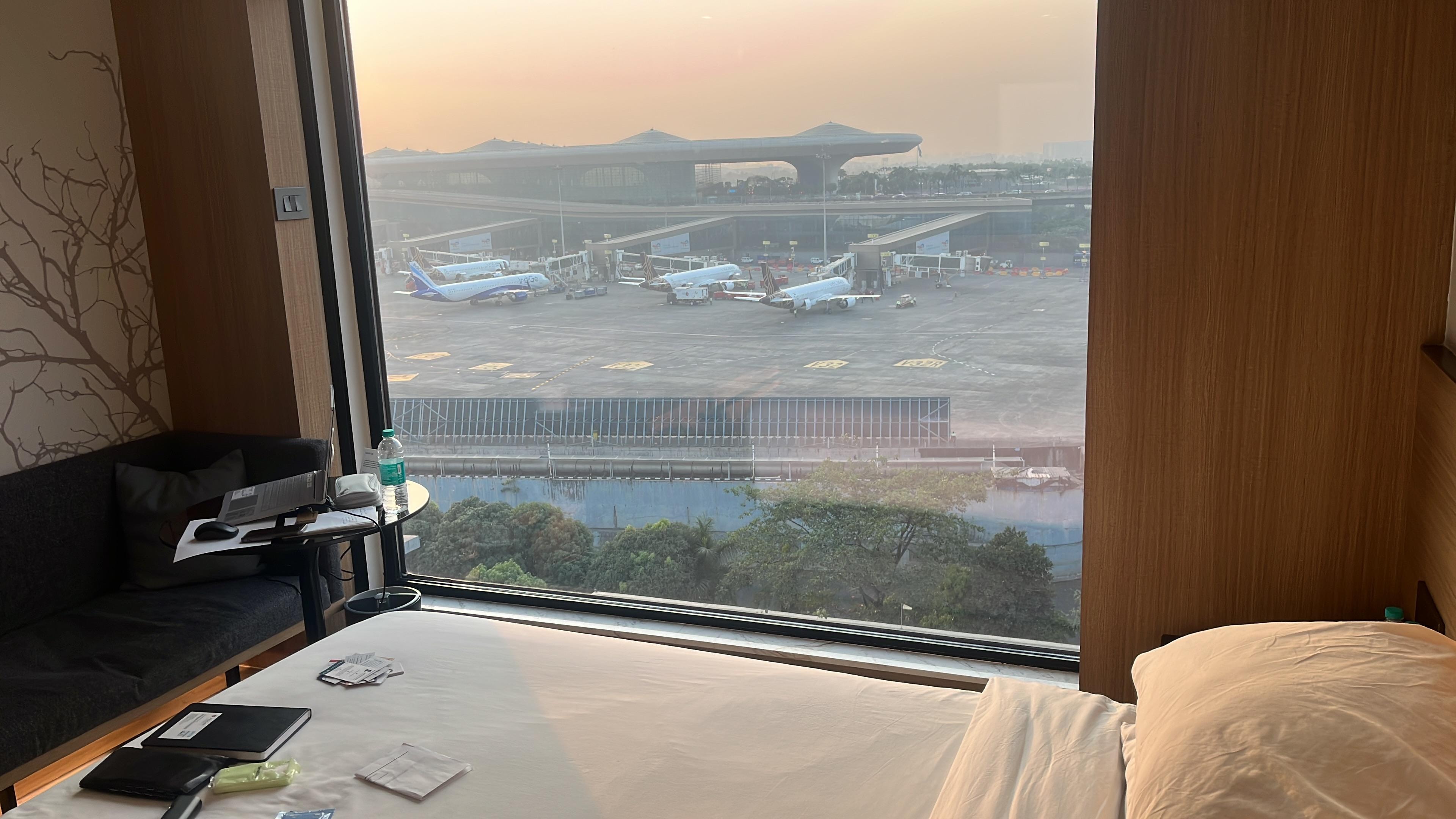 Vue sur l’aéroport 