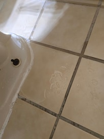 The toilet is neat when I flush