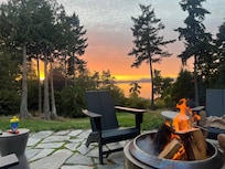 Stunning nightly sunset