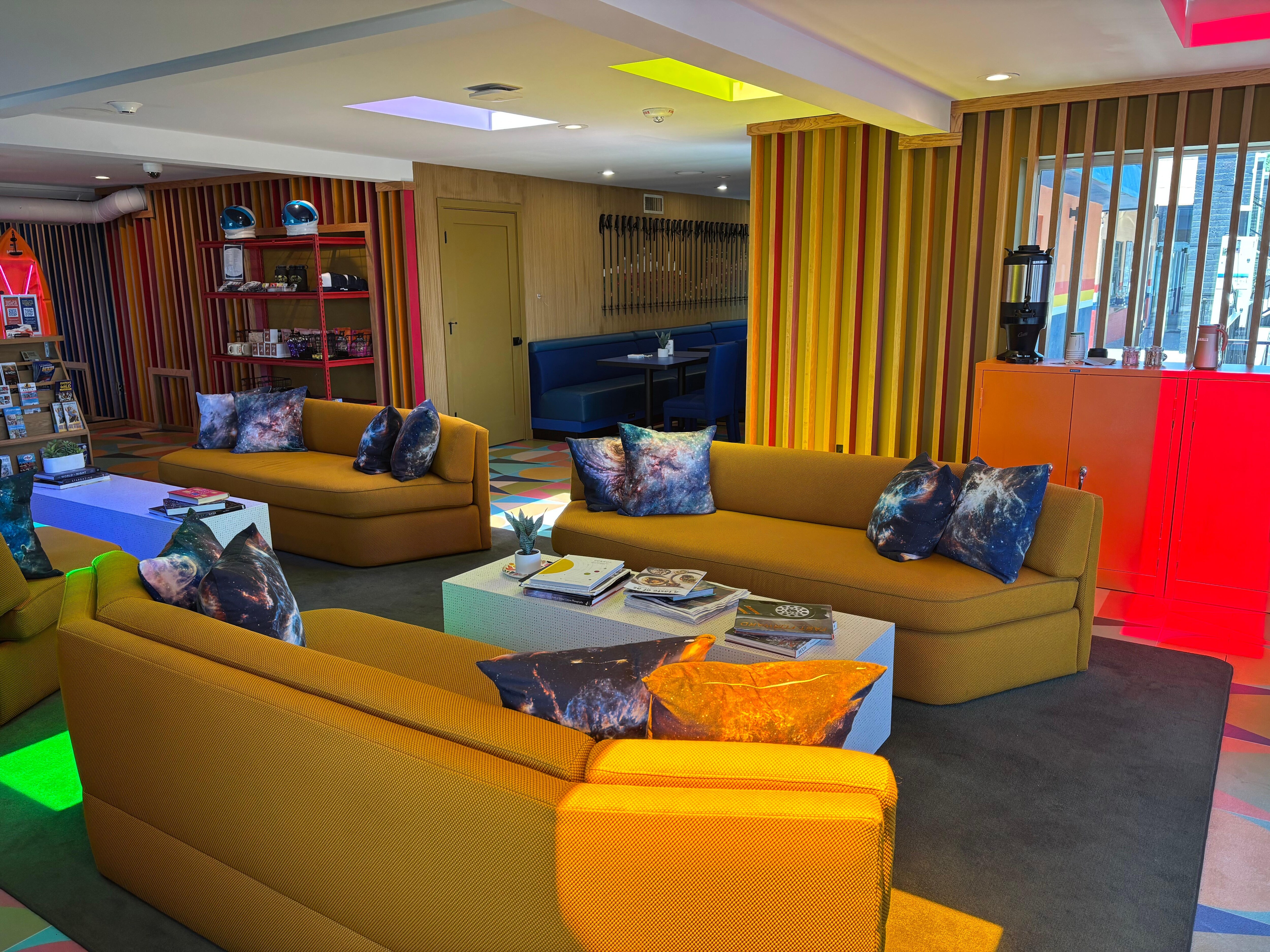 The front lobby 