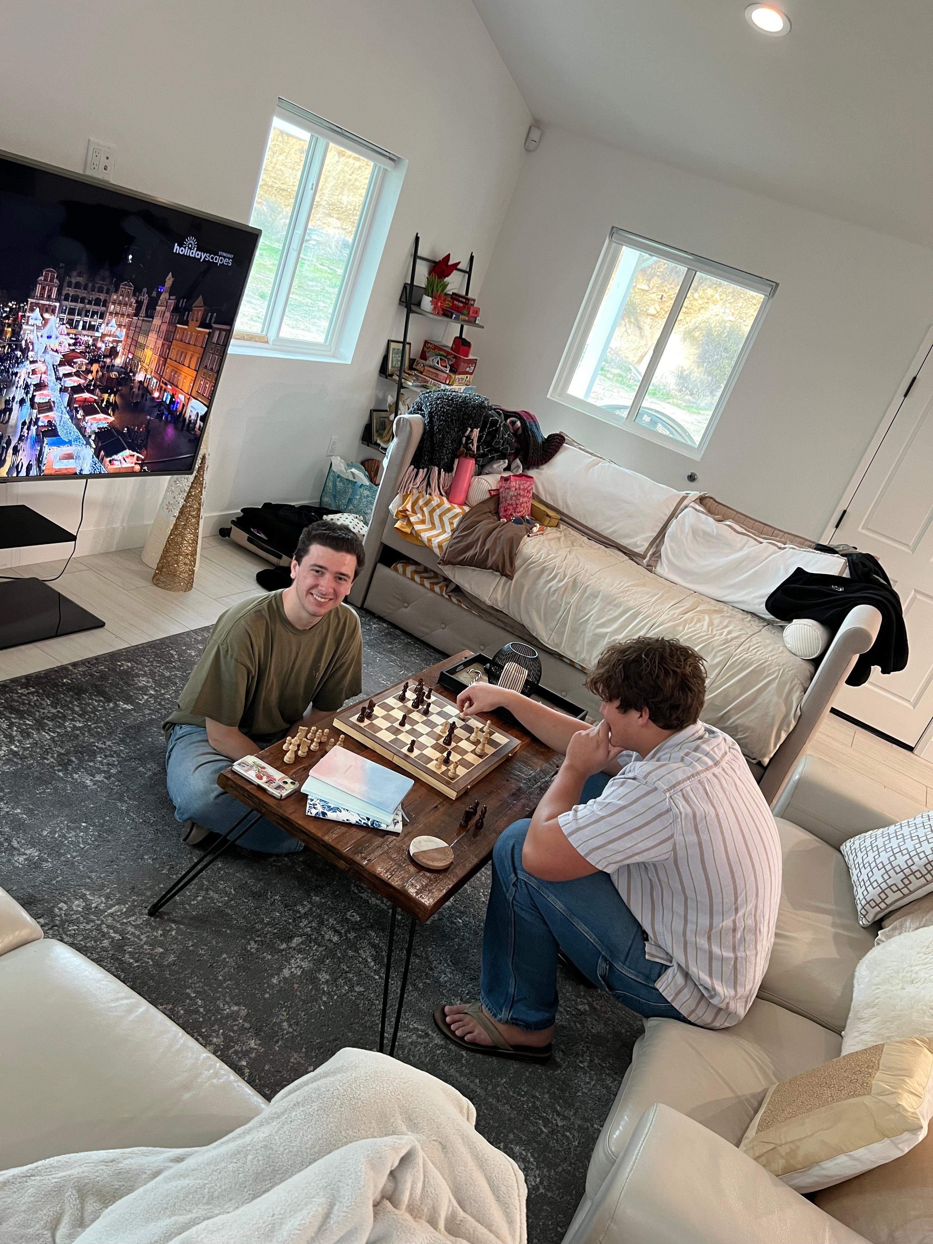 Our Hosts supplied games and toys which all enjoyed