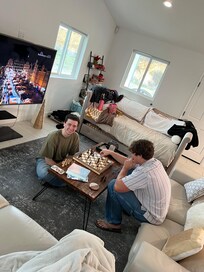 Our Hosts supplied games and toys which all enjoyed