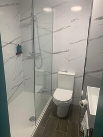 Newly fitted barhroom