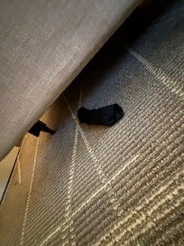 Socks from previous guests.