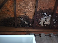 Goteiras no teto quando chove vários pontos