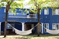 The back of the house