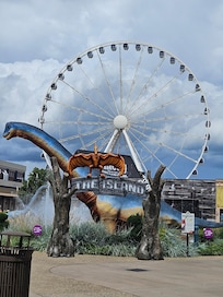 The Island is a fun! Very close by! Highly recommend riding The Wheel and Sky Fly!