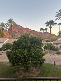 Sunset from our balcony