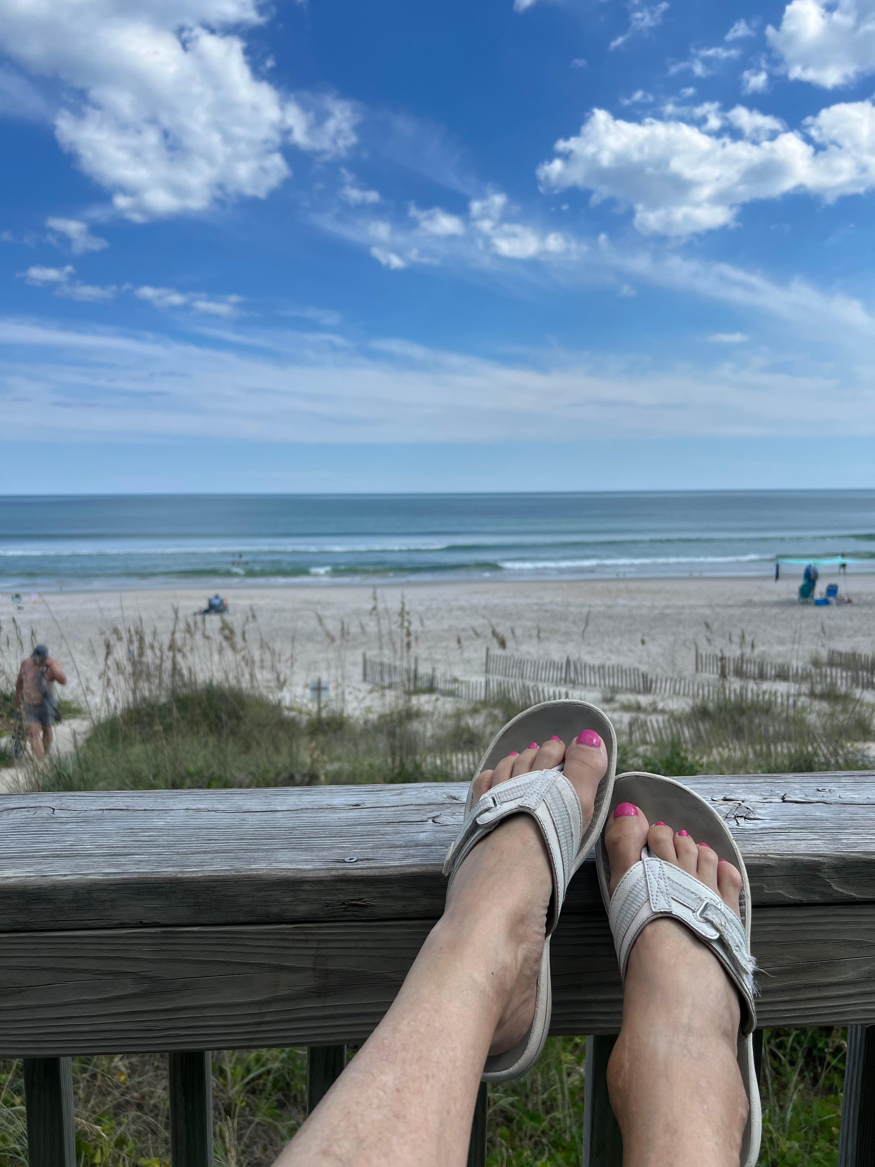 Yes you’re this close to the ocean