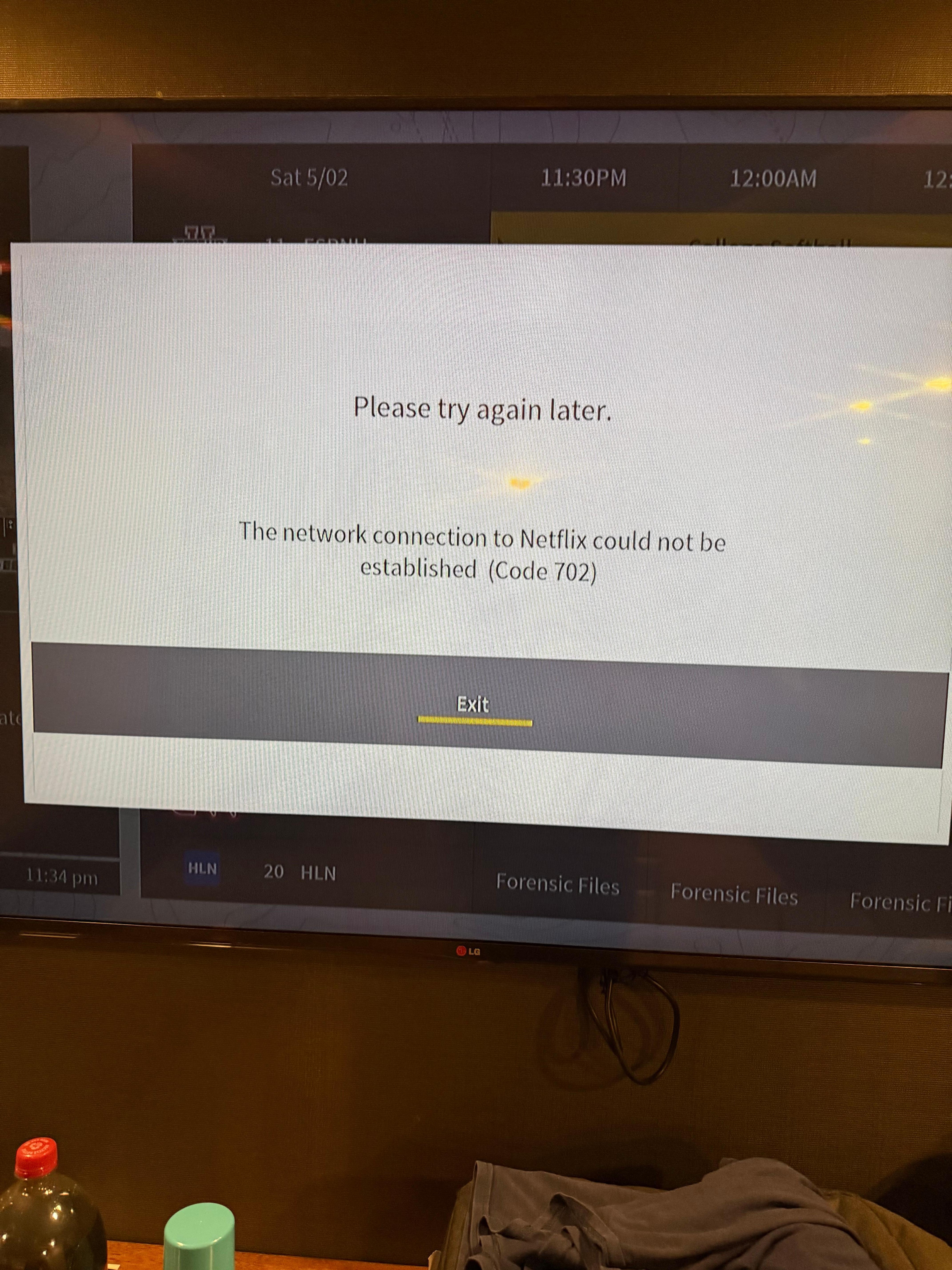 Tv doesn’t work properly 