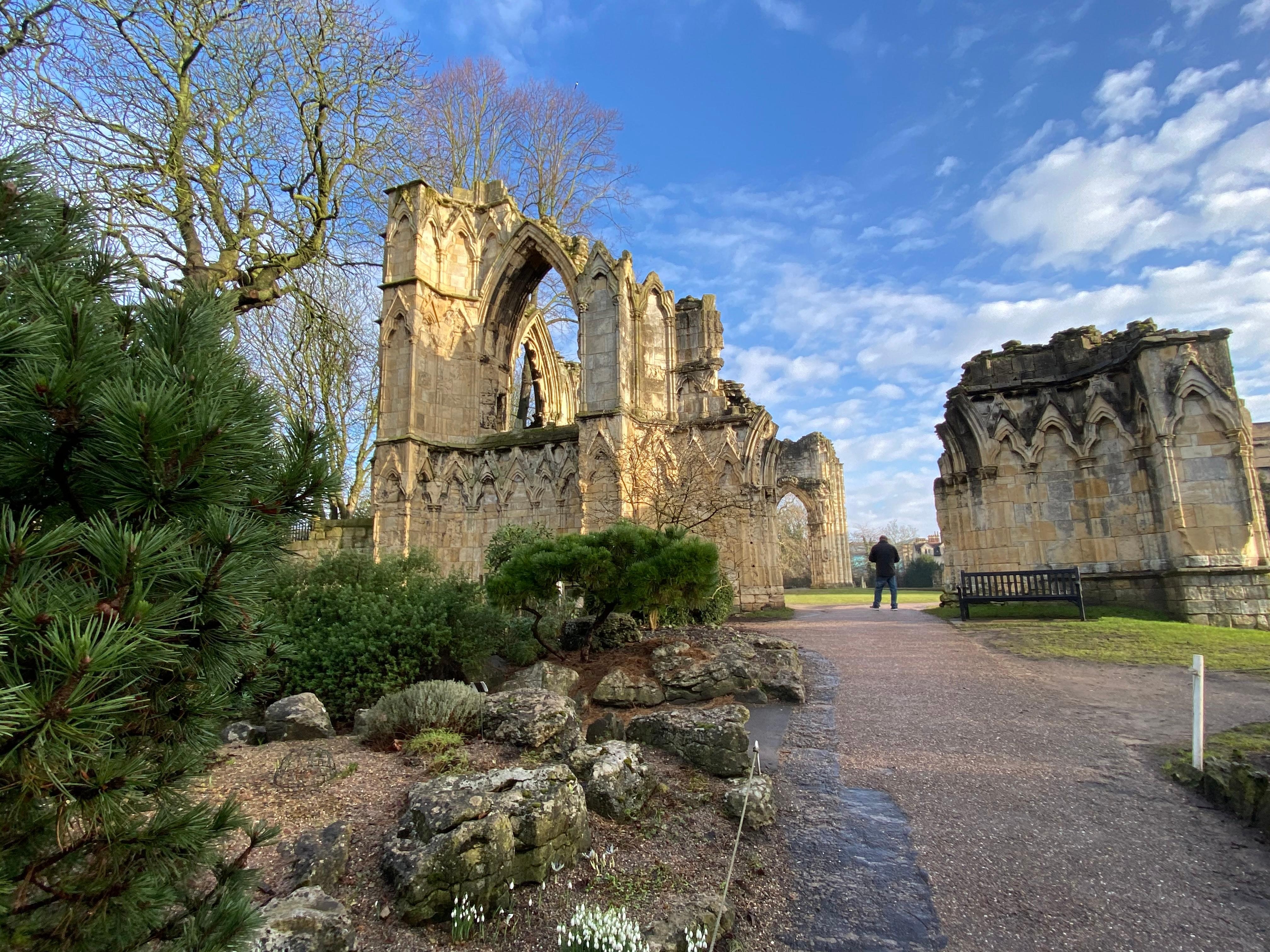 A small part of the museum gardens.