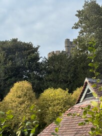 View from solo room 6 of Arundel Castle