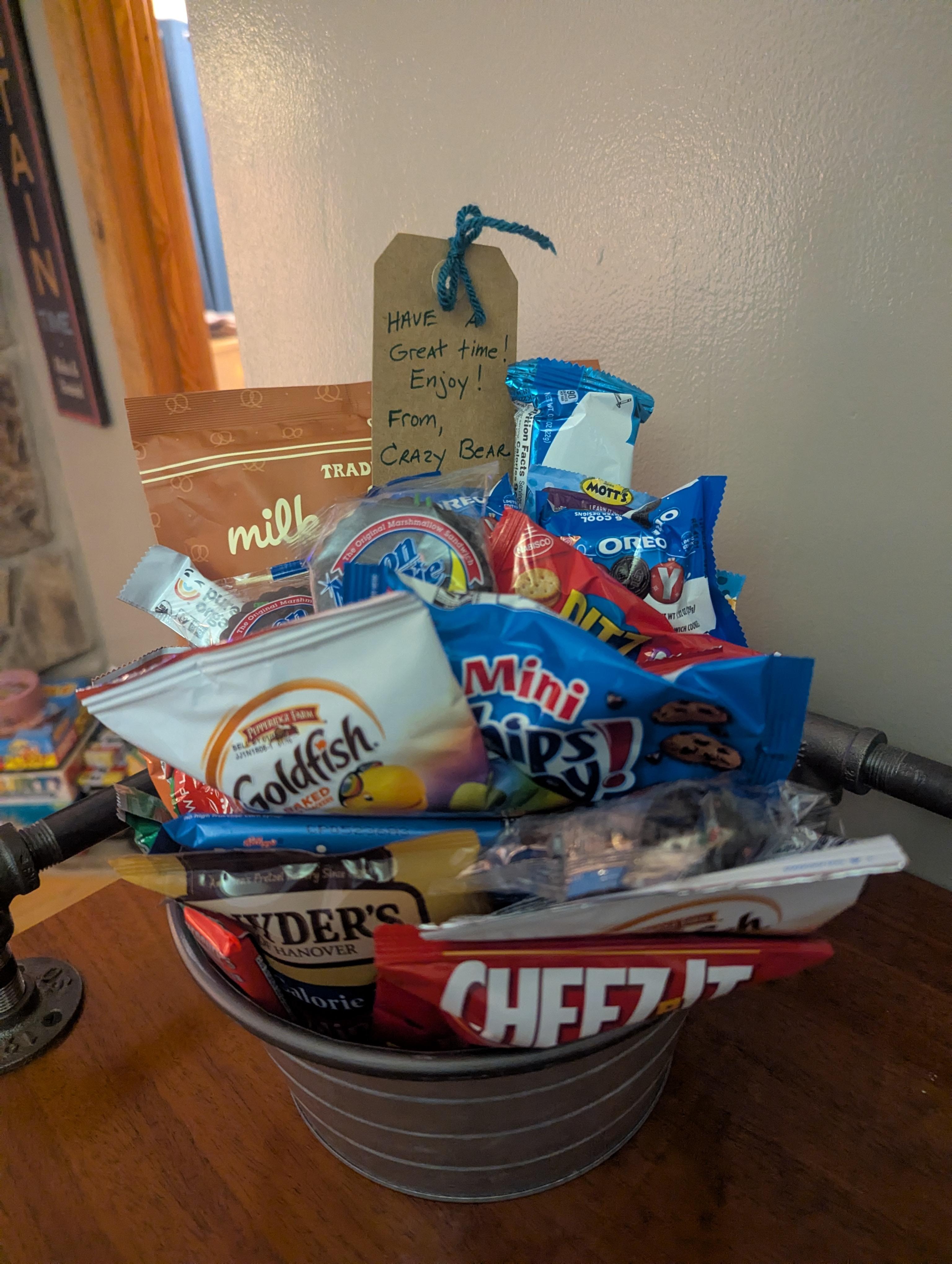 Plenty of goodies for guests!