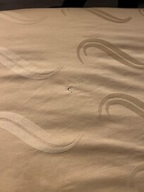 Cigarette hole
