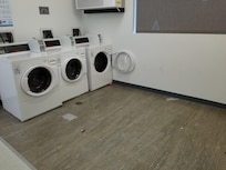 Laundry room not kept organized