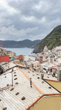 View from balcony.