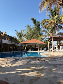 La alberca linda y limpia