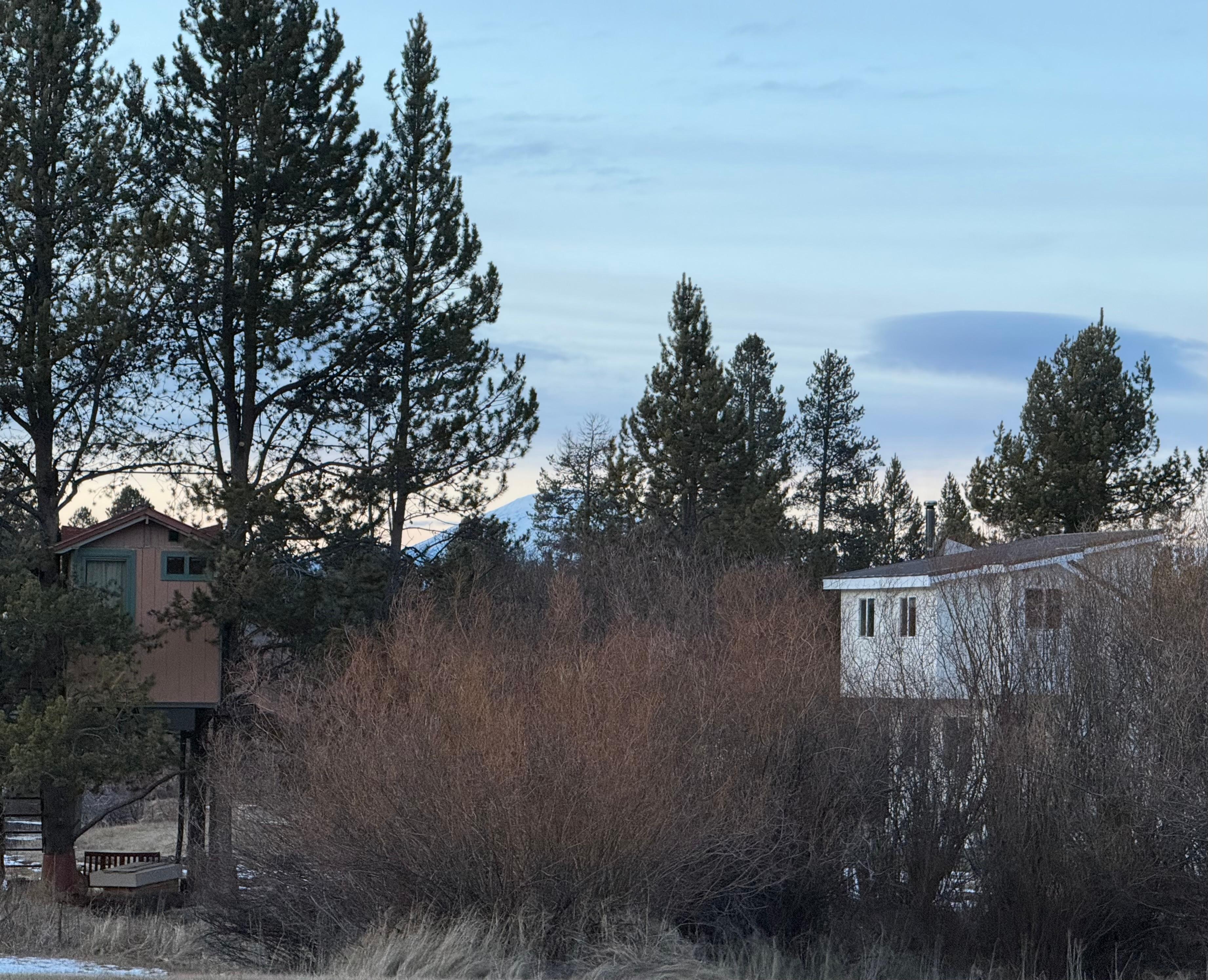View of house from street. Also visible is a tree house that Russel was staying in a couple days during our two week visit. Russell is very friendly and was helpful for giving recommendations or answering any questions we had  during our stay. 